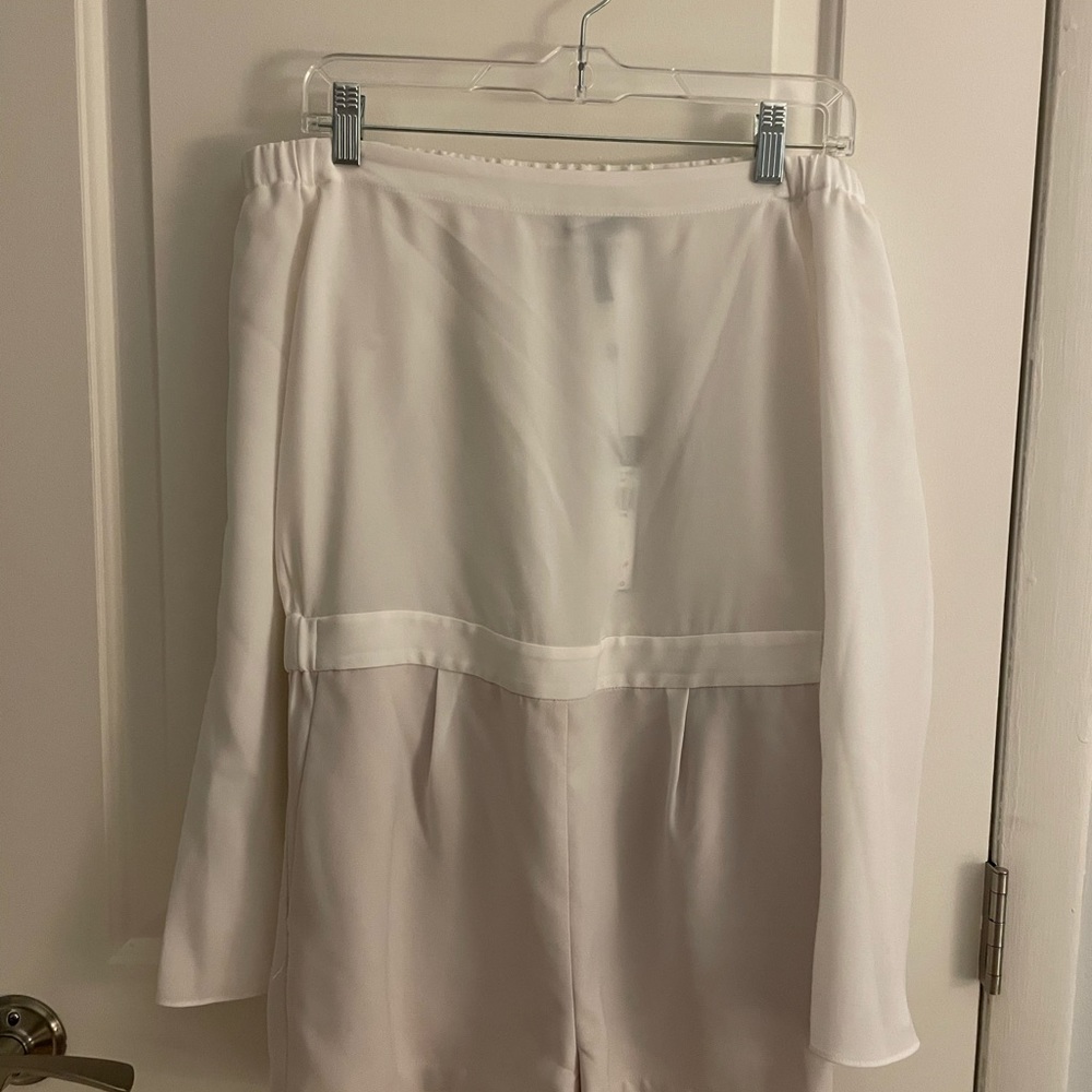 NWT BCBG Off-the-shoulder romper - Picture 2 of 3